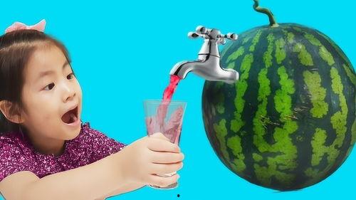 妈妈吃各种水果瓜